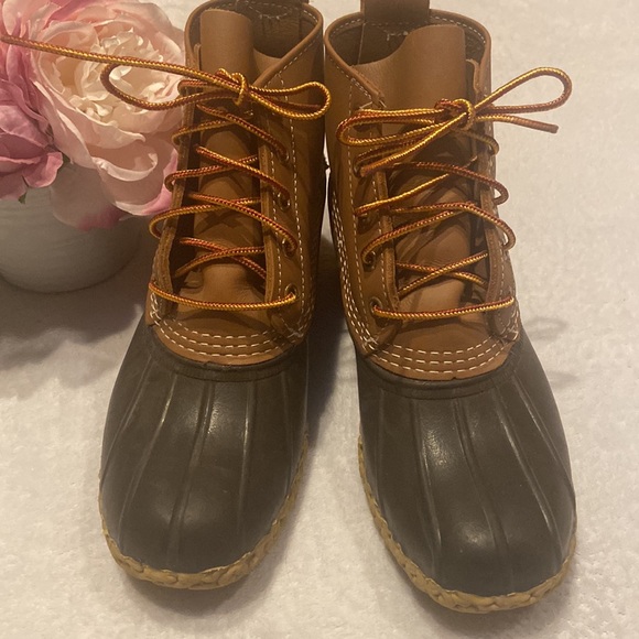 Bean Boots By L.L.Bean Size 8 Tan/Brown - Picture 2 of 11